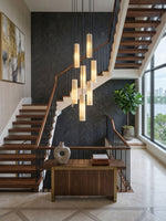 Silo Alabaster Pendant Light