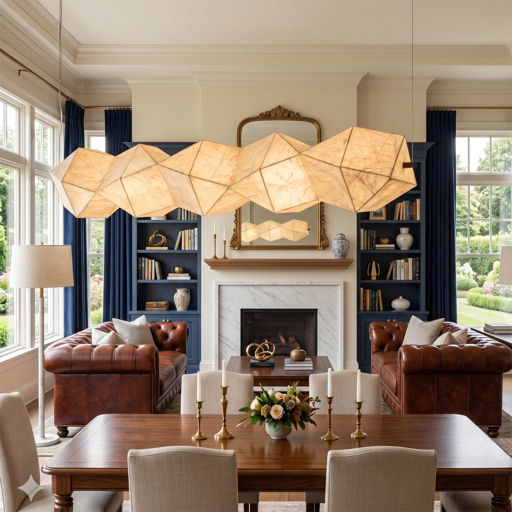 Silvara Fold Linear Pendant Lamp