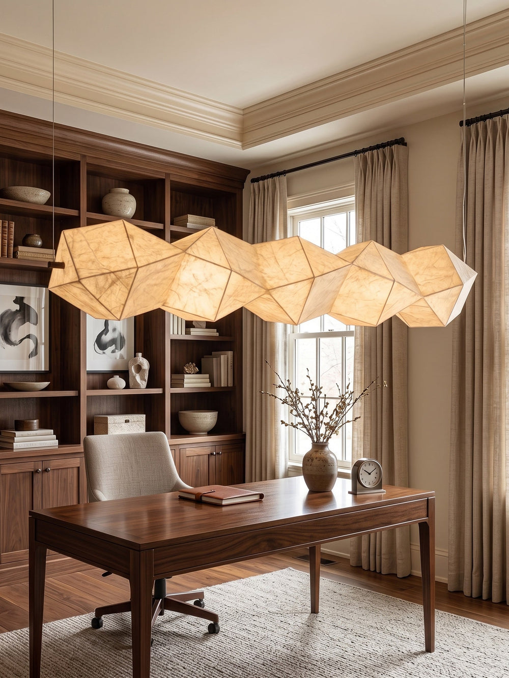 Silvara Fold Linear Pendant Lamp