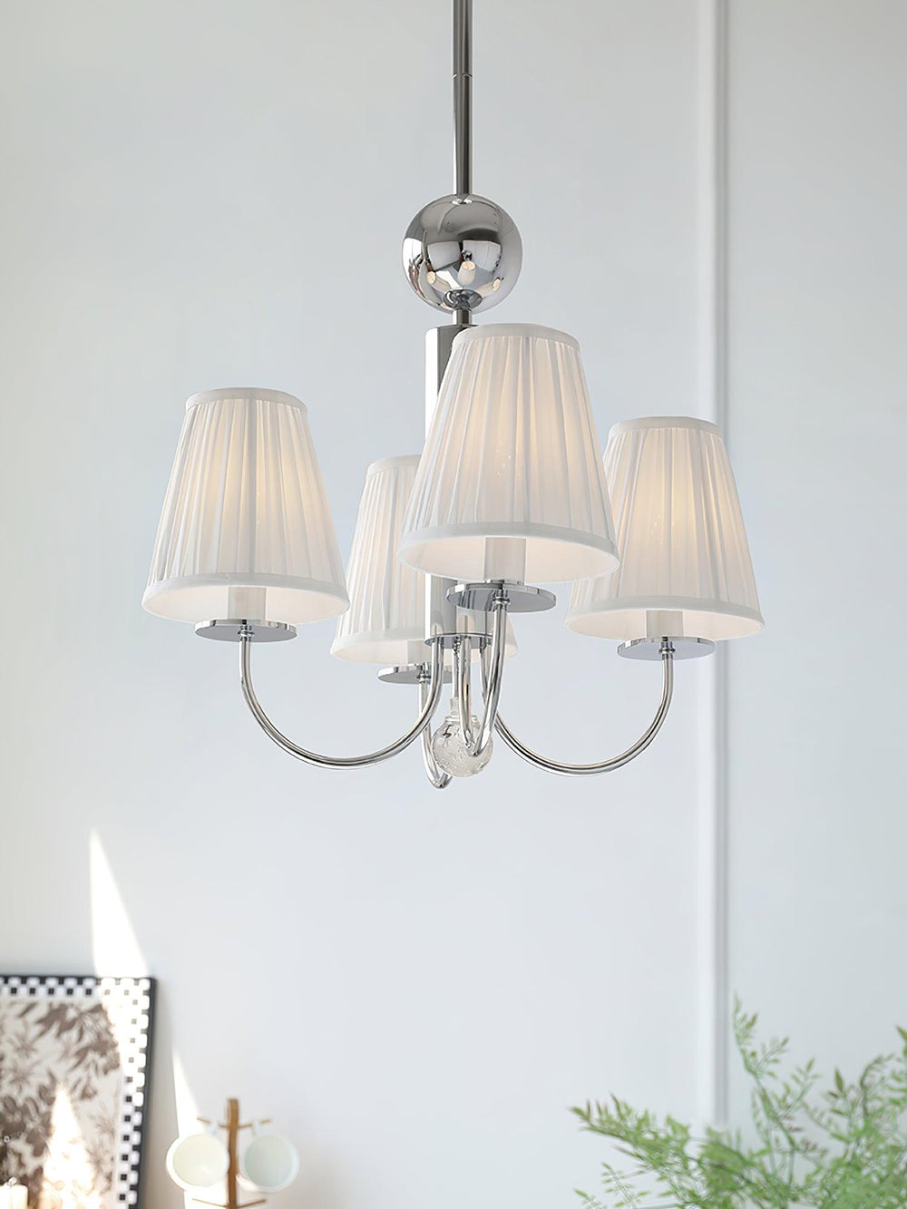 Simplicity Chrome Chandelier