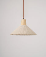 Concrete Pleated Pendant Lamp