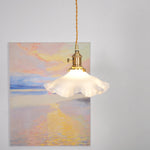 Small Floral Pendant Lamp