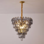 Smoke Gray Empire Chandelier