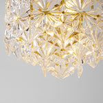 Snowflake Glass Chandelier