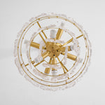 Snowflake Glass Chandelier