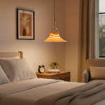 Solari Swirl Glass Pendant Light