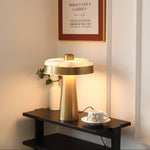 Solis Alabaster Disc Table Lamp