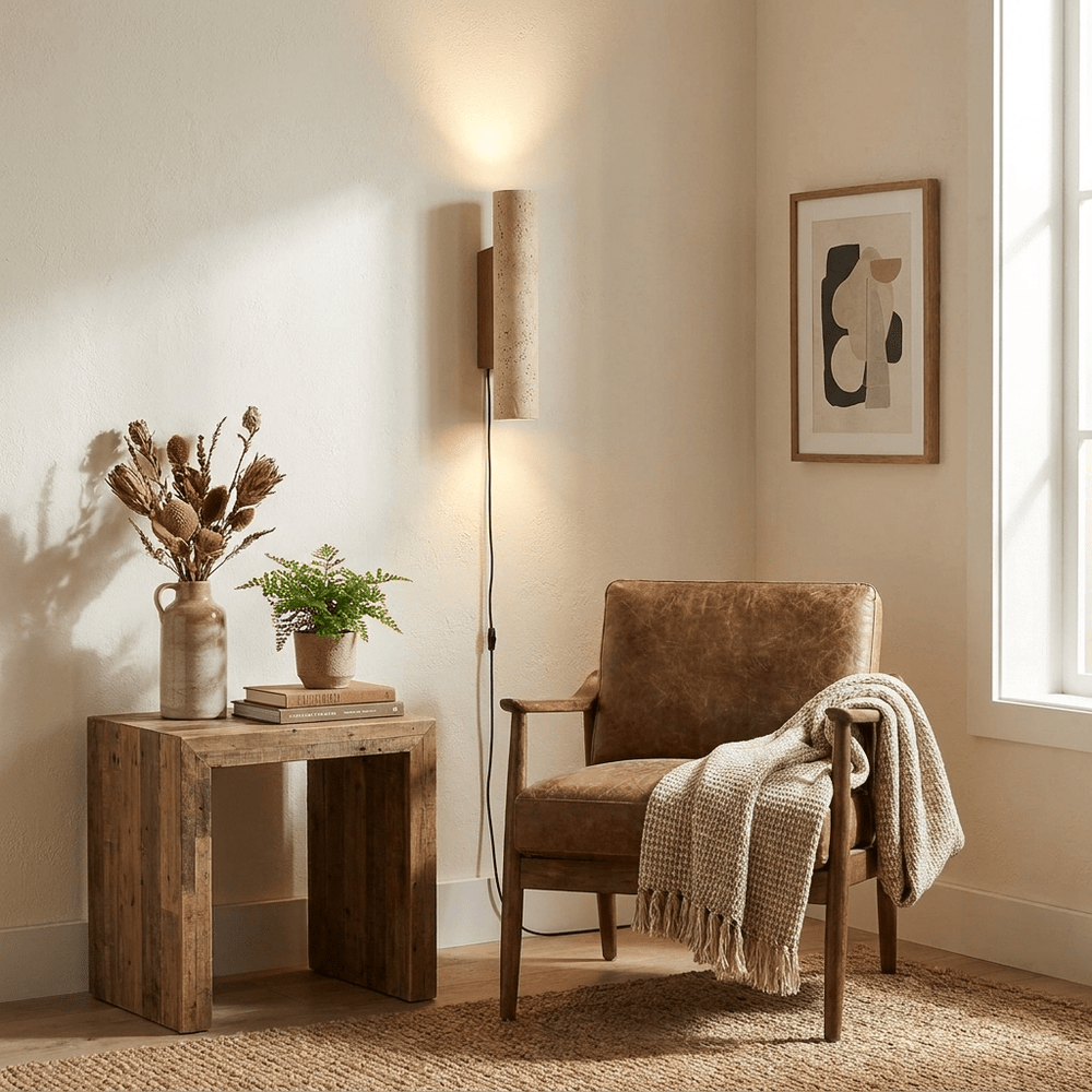 Solis Column Plug-in Wall Lamp