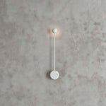 Sphere-on-Stem LED Wall Sconce