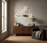 Sphere Stem Led Wall Sconce