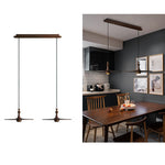 Spindle Disc Pendant Lamp