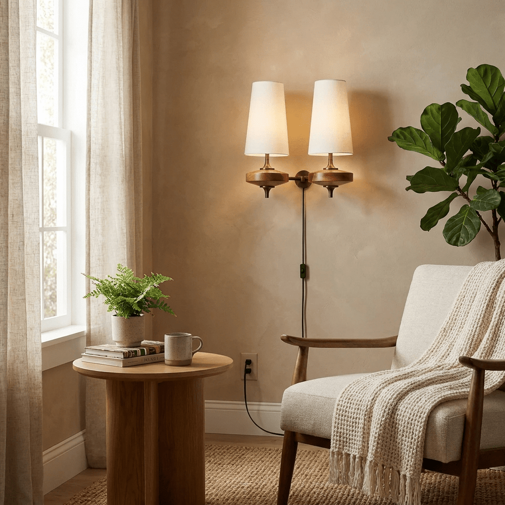 Spinning Top Wall Sconce