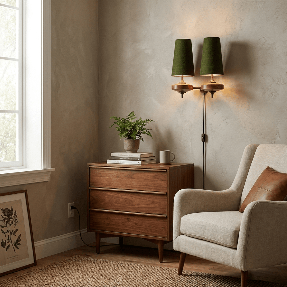 Spinning Top Wall Sconce
