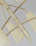 Spiral Tiered Chandelier