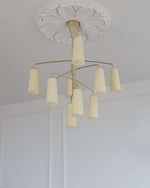 Spiral Tiered Chandelier