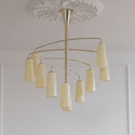 Spiral Tiered Chandelier