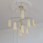 Spiral Tiered Chandelier