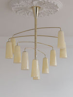 Spiral Tiered Chandelier
