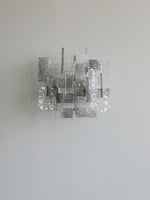 Stacked Glass Wall Sconce