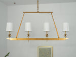 Stellar Frame Linear Chandelier