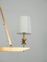 Stellar Frame Linear Chandelier