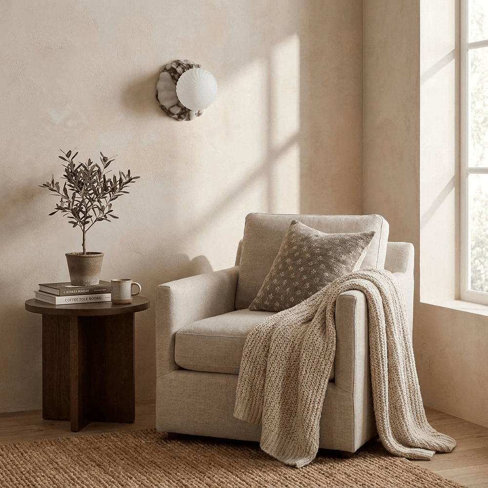 Stone Dome Wall Sconce