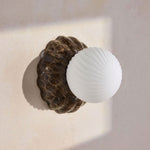 Stone Dome Wall Sconce