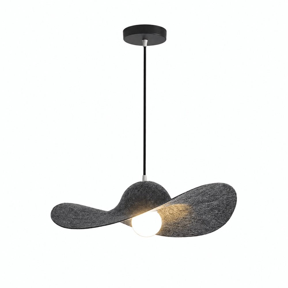 Straw Hat Acoustic Pendant Light