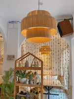 Straw Art Pendant Light