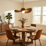 Straw Hat Acoustic Pendant Light