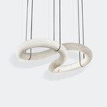 Streamlined Alabaster Pendant Lamp
