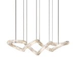 Streamlined Alabaster Pendant Lamp