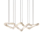Streamlined Alabaster Pendant Lamp