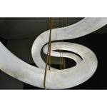 Streamlined Alabaster Pendant Lamp