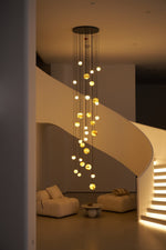 Sultana Alabaster Cluster Chandelier