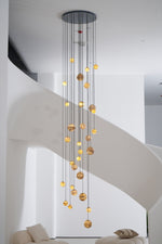 Sultana Alabaster Cluster Chandelier