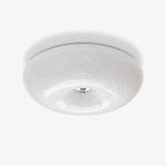 Swirl Glass Flush Mount