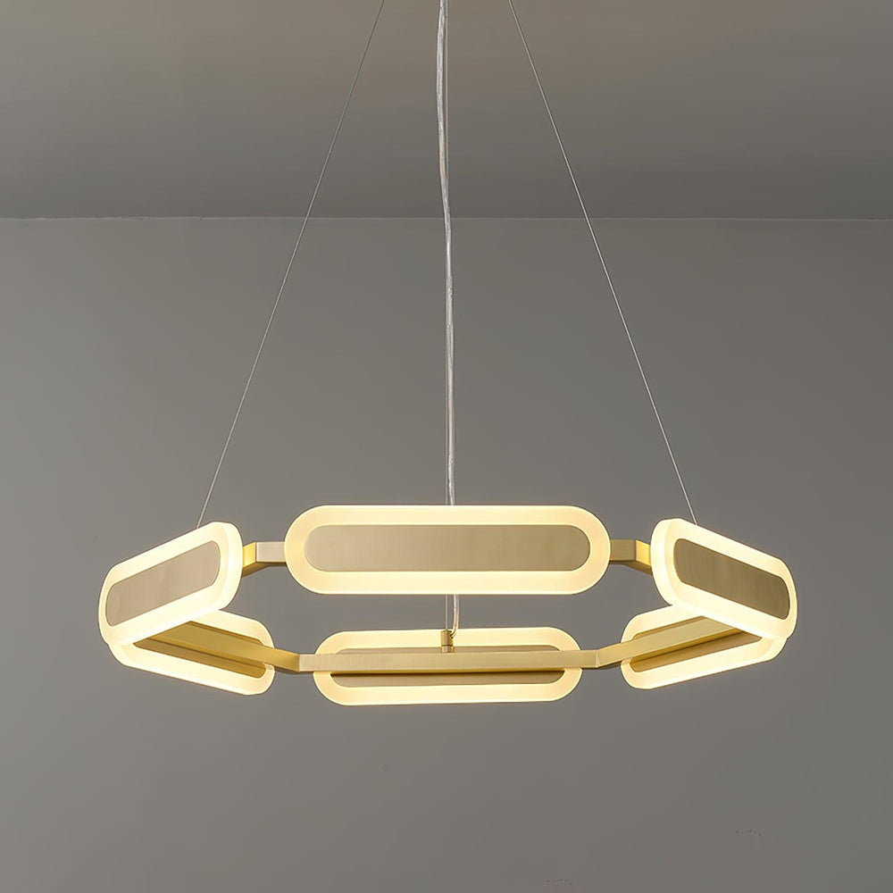 Swirl Chandelier