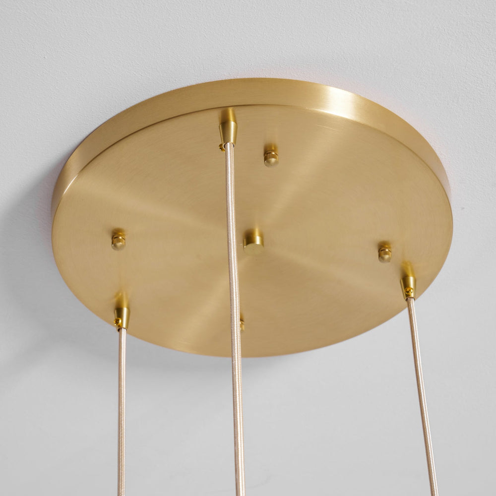 Alabaster Tala Brass Pendant Lamp