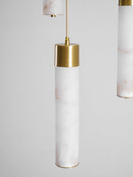 Alabaster Tala Brass Pendant Lamp