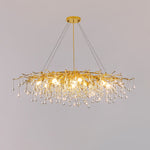 Teardrop Crystal Chandelier