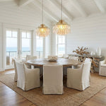 Teardrops Shell Chandelier