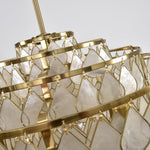Teardrops Shell Chandelier