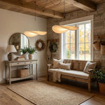 Tense Silk Pendant Light