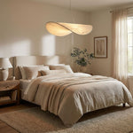 Tense Silk Pendant Light