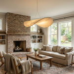 Tense Silk Pendant Light