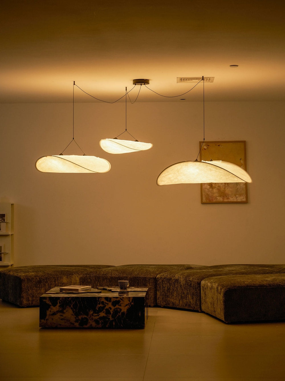 Tense Tyvek Pendant Lamp