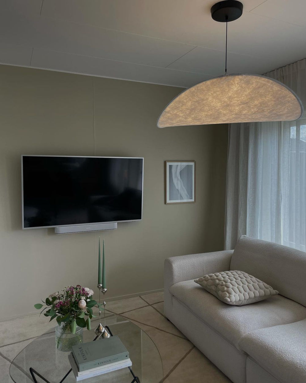Tense Pendant Swag Light