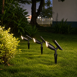 TerraBeam Solar Garden Spotlight – Waterproof Outdoor Landscape, Tree & Pathway Light
