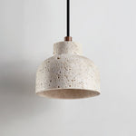 Travertine Bell Pendant Lamp